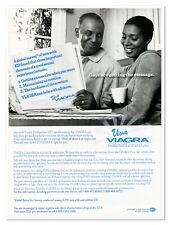VIAGRA Pfizer Pharmaceutical Guys Are Getting the Message 2009 Print Magazine Ad picture