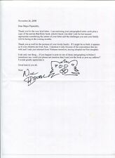Nick Bruel Signed Letter Autographed Sketch Drawing Author Bad Kitty Book Series picture