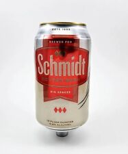 Schmidt Beer Can tap handle Wedding Keg Mancave Gift Bar Draft Kegerator Marker  picture