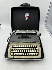Smith Corona SCM Galaxie Deluxe Typewriter w/ Case - Vintage picture
