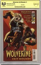 Wolverine Exit Wounds 1A Stegman CBCS 8.0 SS Larry Hama 2019 21-25F588A-025 picture