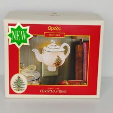 Spode Christmas Tree Night light Teapot Plug In With Box WORKS picture