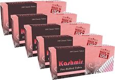 Kashmir Pre-Rolled Classic Tubes Clean and Smooth Taste Coral 200/Pack - 1000 Ct picture