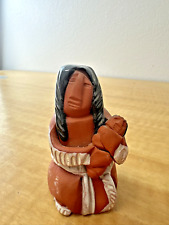 Keena Mohawk Native American Indigenous Art Sculpture- Signed Mother & Child picture