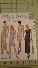 Vintage McCalls Pattern 2117 Dress Two Length Sizes 8 10 12 UNCUT picture