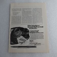 Vintage Print Ad Pilot Rollin Ball Pen Sports Illustrated May 25, 1987 picture