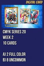 CMYK SERIES 20 CAPTAIN AMERICA & POWER PACK 10 CARD Topps Marvel Collect DIGITAL picture