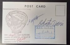 TITANIC POSTCARD POST MARKED FROM WRECK SITE EXPEDITION SIGNED & DATED SCARCE  picture