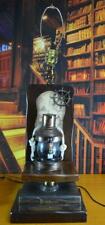 Vintage Masthead Nautical Theme Table Lamp Pirate Map Flicker Light Works picture