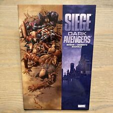 Dark Avengers Siege by Brian Michael Bendis 2010 Hardcover HC Marvel picture