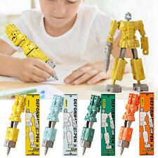 Kids Robot Deformation Pen 2-in-1 Stationery Gel Pen Creative Deformable Robot picture