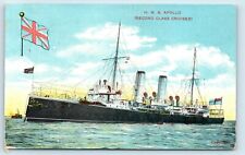 Postcard HMS Apollo (Second Class Cruiser) R77 picture