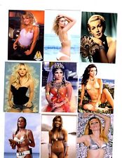 FEMALE SEX SYMBOLS   CUSTOM TRADING CARD 18 CARDS SEIRES TWO SET picture