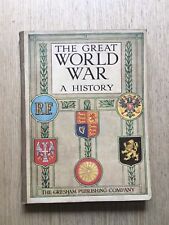 1915 THE GREAT WORLD WAR : A HISTORY BY FRANK A. MUMBY VOL 4 PART XII WW1 ONE picture