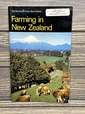 Vintage 1979 Farming in New Zealand, Agriculture Brochure Paperback Book picture