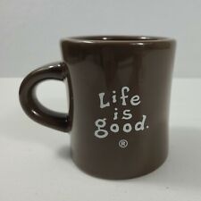 Life Is Good Mug Cup Coffee Tea Do What You Like Like What You Do Graphic Brown picture