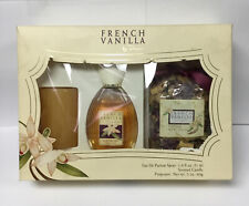 Dana French Vanilla scented candle, 1.8 oz cologne, 2 oz potpourri &candle set picture
