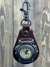 Vintage Winchester Watch, Compass, Leather Keychain - Japan Movement picture