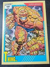 1991 Impel Marvel Universe #3 Thing *BUY 2 GET 1 FREE* picture
