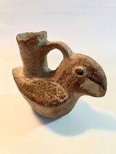 Ancient Pre Colombian Peruvian Bird Pottery Vessel Moche Pottery From Sipan Area picture