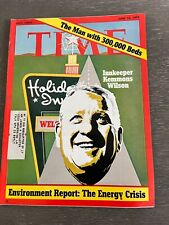 1972  TIME MAGAZINE  JUNE 12  HOLIDAY INN  Kemmons Wilson  Ford Mustang picture