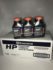 Husqvarna 2 Stroke HP Oil w/ Fuel Stabilizer 50:1 1 Gal Mix 24pk 2.6oz Bottles picture