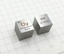Many Type 10x10x10mm Cube Element Density Collection Hobby Purity Metal Specimen picture