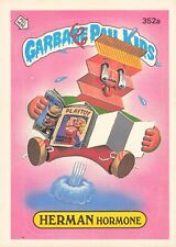 1987 Topps Garbage Pail Kids #352a Herman Hormone picture