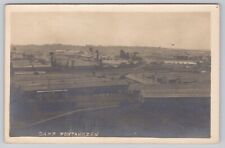 Brest France, Camp Pontanezen WWI Birdseye View Vintage RPPC Real Photo Postcard picture