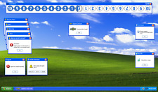 Digimon Windows XP Playmat Playmat Mat TCG Vista 10 PC New & Original Packaging picture
