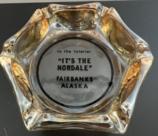 Rare Vintage Nordale Hotel Fairbanks Alaska Ashtray picture