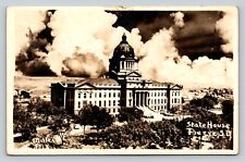c1940s RPPC State House PIERRE South Dakota SD VINTAGE Real Photo Postcard EKC picture