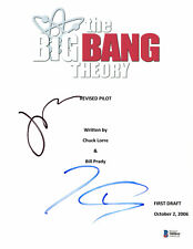 JIM PARSONS JOHNNY GALECKI SIGNED AUTO THE BIG BANG THEORY PILOT SCRIPT BAS picture