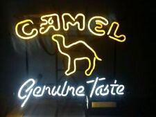 Camel Genuine Taste Tobacco Neon Sign Bar Lamp Light Party Gift Man Cave 20