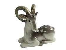 SPOTTED SNOW RAM Hand Painted Figurine - Mint picture