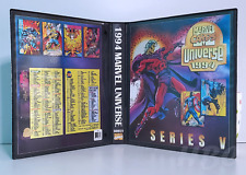Custom Graphics Marvel 1994 MARVEL UNIVERSE SERIES 5 Binder Inserts Only picture
