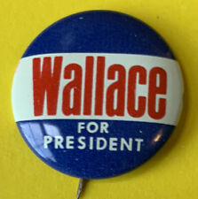 1968 Governor George Wallace Vintage US Political button pin Campaign badge old picture