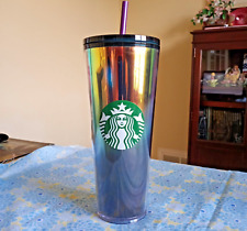 Starbucks Multicolor Chromatic 24oz Cold Brew Tumbler picture
