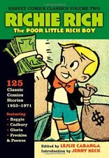 RICHIE RICH: THE POOR LITTLE RICH BOY (HARVEY COMICS By Jerry Beck & Leslie VG picture