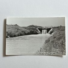 Vintage RPPC Real Photograph Postcard Tri County Canal Bridge Holdrege NE picture