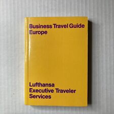 Lufthansa Business Travel Guide Europe 1989/1990 Edition Softcover Berlitz picture