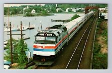 Amtrak's The Senator, Trains, Transportation, Vintage Postcard picture
