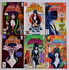 ELVIRA'S HOUSE OF MYSTERY (1986) 6 ISSUE SET #1-4,7,8 DC COMICS picture