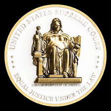 Supreme Court Contemplation of Justice Challenge Coin picture