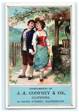 J.A. Godfrey & Co. Waterbury  Watertown Fair Score Card Races 1888 Road Race picture