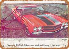 Metal Sign - 1970 Chevrolet Chevelle SS 396 - Vintage Look Reproduction 2 picture