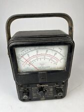 Simpson 260 Vintage Bakelite Multimeter Tester Untested For Parts picture