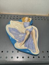 1950's Pin Up Beauty  Decorative Art Risque  Ashtray picture