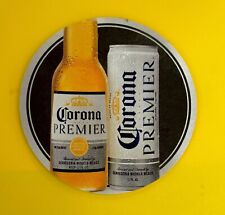TEN (10)  Brand New Corona Premier Beer 4” Coasters ~Different Print  Each Side picture