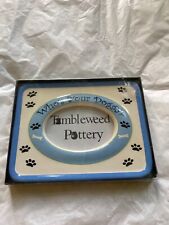 Tumbleweed Pottery Who's Your Doggy? Picture Frame Ceramic Fits 5
